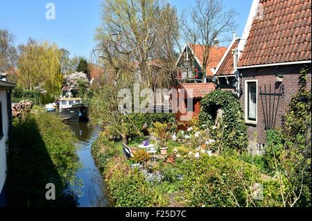 Niederlande, Nordholland, Edamer Dorf Stockfoto