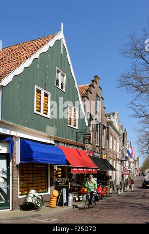 Niederlande, Nordholland, Edamer Dorf Stockfoto