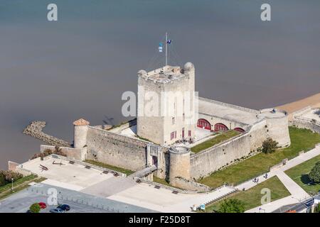 Frankreich, Charente Maritime, Fouras, Vauban-Festung (Luftbild) Stockfoto