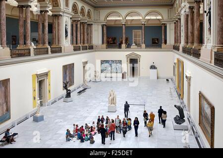 Belgien, Brüssel, Königliche Museen der schönen Künste, Museum für alte Kunst (Old Masters Museumshalle) Stockfoto