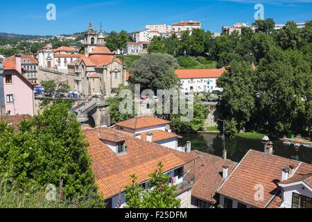 Portugal, Nord Region, Amarante, malerisches Dorf am Rande des Flusses Tamega, 16. Jahrhundert Kirche von São Gonτalo Kloster Stockfoto