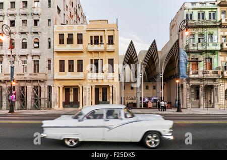 Kuba, Havanna, Habana Centro Distrikt, Malecon Stockfoto