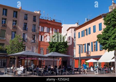 Frankreich, Pyrenäen Orientales, Perpignan, Place De La République Stockfoto