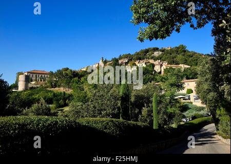 Frankreich, Var, Parc Naturel Regional du Verdon, das Dorf Moissac-Bellevue Stockfoto