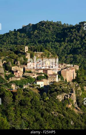 Frankreich, Var, Dracenie, Dorf ChΓteaudouble Stockfoto