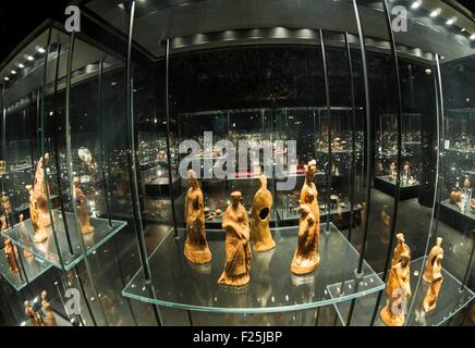 Mazedonien, Skopje, neue archäologische Museum von Macedoinia, heidnische Figur der Antike Stockfoto