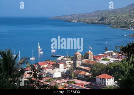 France, Martinique, Saint-Pierre, Kathedrale Notre-Dame du Bon Port Stockfoto