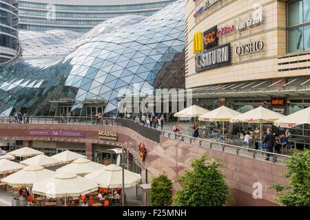 Polen, Region Masowien, Warschau, Zlote Tarasy Einkaufszentrum (The Golden Terrassen) Stockfoto