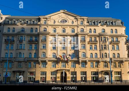 Polen, Region Masowien, Warschau, New City, Polonia Palace Hotel Stockfoto