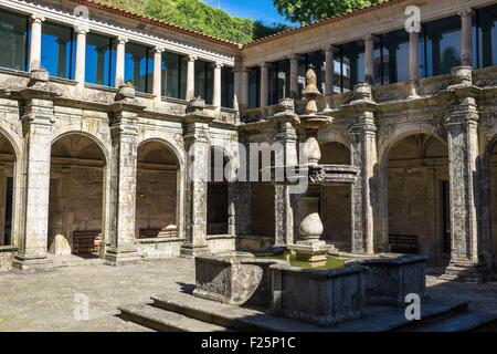 Portugal, Nord Region, Amarante, malerisches Dorf am Rande des Tamega Fluss, aus dem 16. Jahrhundert Sao Gonτalo Kloster, das Kloster Stockfoto