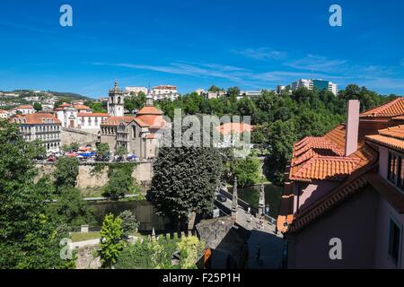 Portugal, Nord Region, Amarante, malerisches Dorf am Rande des Flusses Tamega, 16. Jahrhundert Kirche von São Gonτalo Kloster Stockfoto