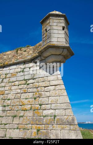 Portugal, Nordregion, Porto, Castelo do Queijo oder Saint Francis Xavier Fort, ehemalige Bollwerk errichtet im 17. Jahrhundert, ist jetzt ein historisches Militärmuseum Stockfoto