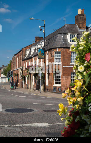 Devizes, eine Marktgemeinde im Herzen des Schlosshotels in Wiltshire, England UK Stockfoto