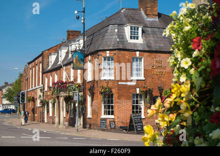 Devizes, eine Marktgemeinde im Herzen des Schlosshotels in Wiltshire, England UK Stockfoto