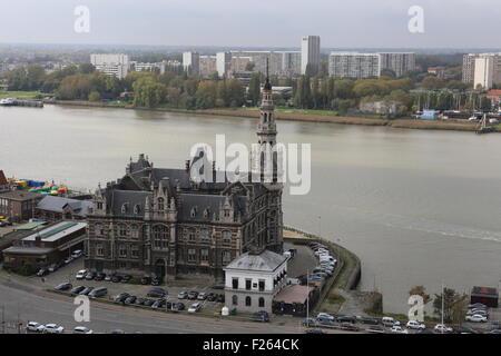 Mas Museum in Antwerpen, Belgien Stockfoto