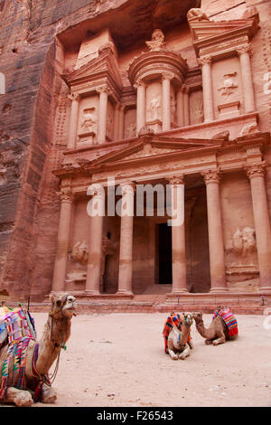 Petra, Jordanien Stockfoto