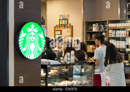 Starbucks-Kaffee Stockfoto