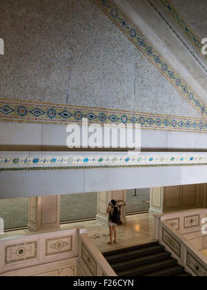 Chicago Cultural Center, eines der meistbesuchten Attraktionen in Chicago Illinois. Stockfoto