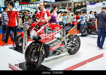 Ducati-Auto-shows im 36. Bangkok International Motor Show am 4. April, 2015.Bangkok, Thailand Stockfoto