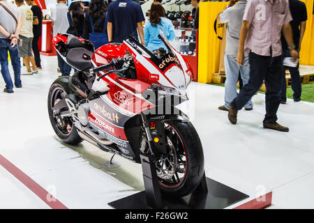 Ducati-Auto-shows im 36. Bangkok International Motor Show am 4. April, 2015.Bangkok, Thailand Stockfoto