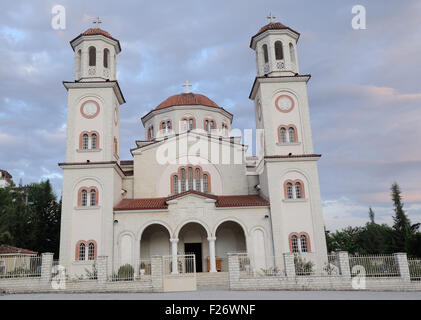 Saint Demetrius orthodoxe Kathedrale. Berat, Albanien. Stockfoto