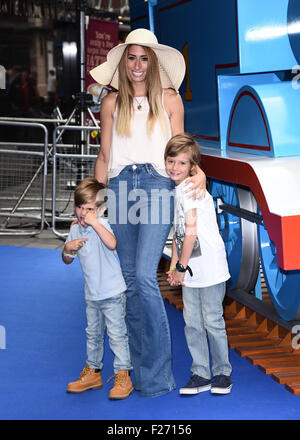 "Thomas und seine Freunde - Sordor Legende des verlorenen Schatzes" UK Film Premiere, London mit: Stacey Solomon wo: London, Vereinigtes Königreich bei: 12. Juli 2015 Stockfoto