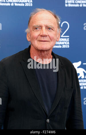 Venedig, Italien. 10. Sep, 2015. Bruno Ganz während der "Remember" Photocall auf das 72. Venice International Film Festival am 10. September 2015 in Venedig, Italien. © Dpa/Alamy Live-Nachrichten Stockfoto