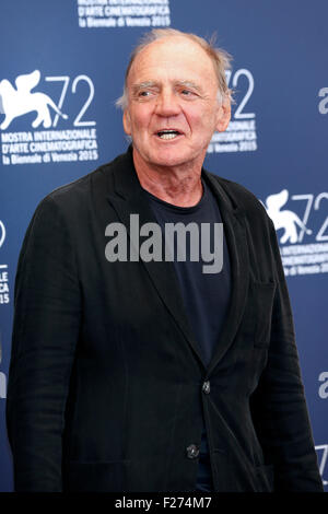 Venedig, Italien. 10. Sep, 2015. Bruno Ganz während der "Remember" Photocall auf das 72. Venice International Film Festival am 10. September 2015 in Venedig, Italien. © Dpa/Alamy Live-Nachrichten Stockfoto