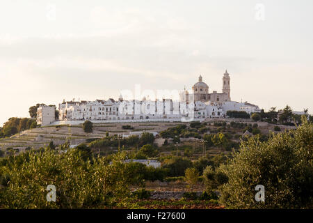 Locorotondo im Itria-Valley(Italy) Stockfoto