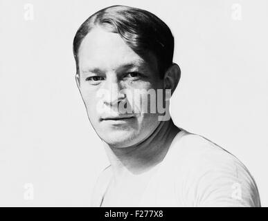 Vintage Foto von Boxer Stanley Ketchel (1886-1910) - zweifacher Weltmeister im Mittelgewicht. Stockfoto