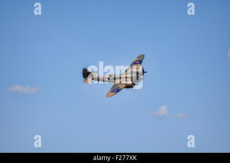Bristol Blenheim IF Jagdflugzeug 2015 RIAT in Fairford, Gloucestershire demonstriert. Stockfoto