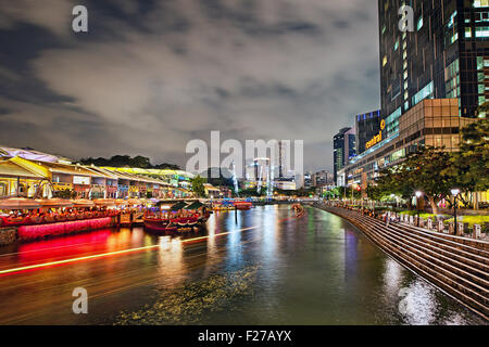 Singapur-Fluss Stockfoto