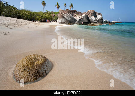 Die Bäder, Virgin Gorda, Britische Jungferninseln, Caribbean Stockfoto