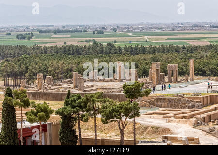 Ruinen von Persepolis Stockfoto