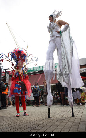 Hackney, London, UK. 13. Sep, 2015. Hackney ein Karneval 2015 Credit: Emin Ozkan/Alamy Live News Stockfoto