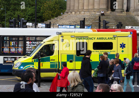 Merseysid ist die territoriale Polizei Polizei Merseyside in North West England verantwortlich. Stockfoto