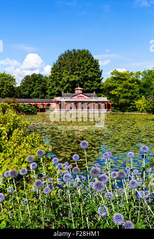 Die chinesische Molkerei in Woburn Abbey, Woburn, Bedfordshire, England, Vereinigtes Königreich Stockfoto