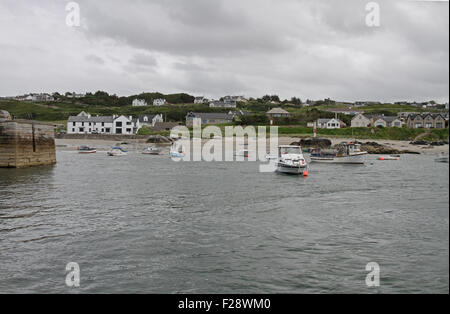 Portnablagh Hafen und Strand im County Donegal Ireland Stockfoto