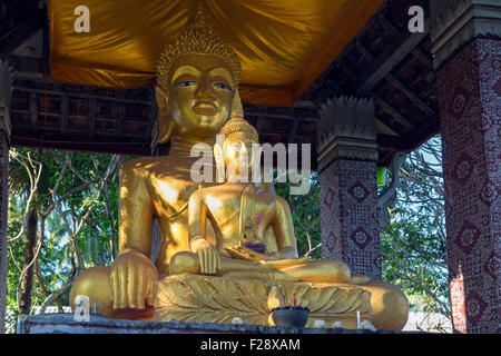 Statue im Wat Saen, Luang Prabang, Laos Stockfoto