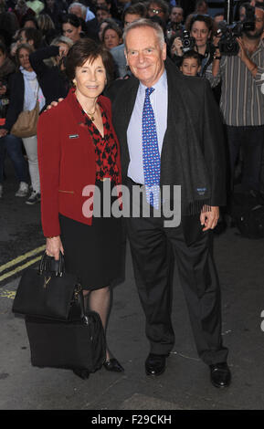 London, UK. 14. Sep, 2015. Jeffrey Archer besucht die Presse-Nacht "Fotografieren 51" Noel Coward Theatre. Bildnachweis: Ferdaus Shamim/ZUMA Draht/Alamy Live-Nachrichten Stockfoto