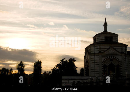 Cimitero Monumentale - Friedhof monumentale in Mailand - Italien Stockfoto