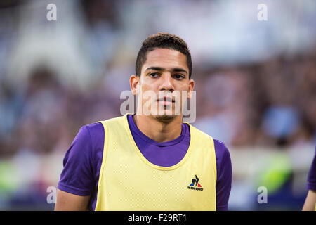 Gilberto (Fiorentina), 12. September 2015 - Fußball / Fußball: italienische "Serie A" match zwischen ACF Fiorentina 1-0 Genoa CFC im Stadio Artemio Franchi in Florenz, Italien. (Foto von Maurizio Borsari/AFLO) Stockfoto