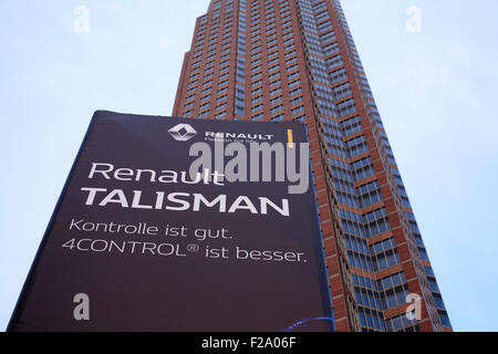 Frankfurt am Main, Deutschland. 15. September 2015. Die Pressetage für die 2015 Frankfurt motor Show sind auf 15 & 16 September und für die Öffentlichkeit vom 19. September-Premieren mit über 200 Welt. Bildnachweis: Georgia Chapman/Alamy Live-Nachrichten Stockfoto