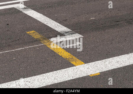 Pole Position in der Monaco GP Formel1 Rennstrecke, Monaco, Frankreich. Stockfoto