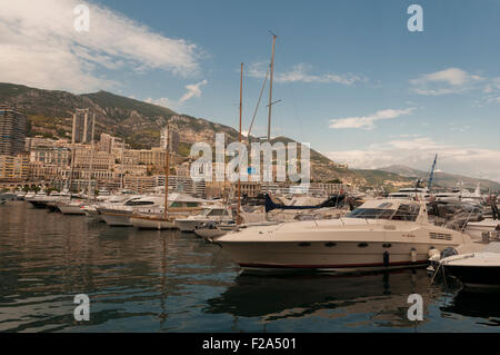 Hercule Hafen, Monaco, Frankreich, EU Stockfoto