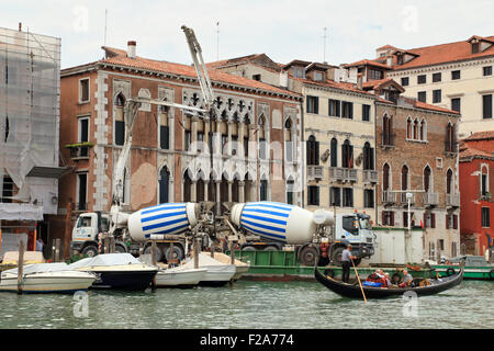 Bauarbeiten in Venedig von Errico Costruzioni Srl Stockfoto