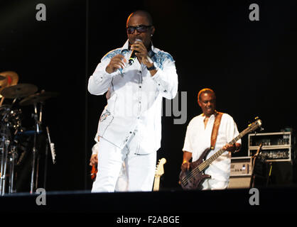 Nice Jazzfestival 2015 - Auftritte Featuring: Kool und die Bande wo: Nizza, Côte d ' Azur, Frankreich bei: 12. Juli 2015 Stockfoto