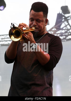 Nice Jazzfestival 2015 - Auftritte Featuring: The Soul Rebels wo: Nizza, Côte d ' Azur, Frankreich bei: 12. Juli 2015 Stockfoto