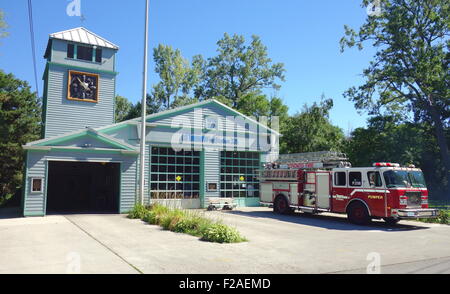 Toronto Feuerwehr Pumpstation in Toronto, Kanada Stockfoto