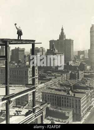 Am Anfang der Welt (OLVI008 OU457 F) Stockfoto